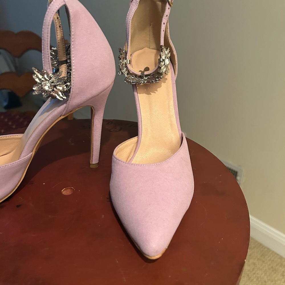 Brand new ladies heels with ankle ornament